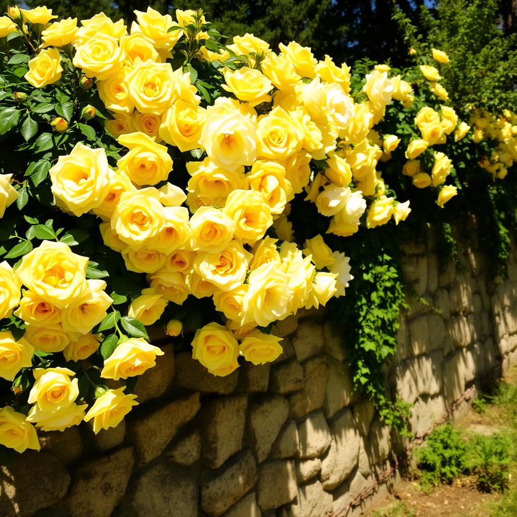Rosas trepadeiras coloridas 3